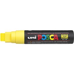 UNI-BALL POSCA POSTER MARKER Broad 15.0mm Yellow