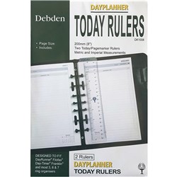 DAYPLANNER DESK EDITION REFILLS - 7 RING Today Ruler