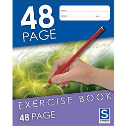 SOVEREIGN EXERCISE BOOK 8MM Ruled 225X175MM 48 Page