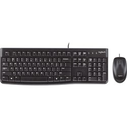 LOGITECH KEYBOARD MOUSE COMBO MK120 Wired