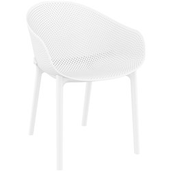 Sky Outdoor Chair White