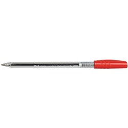 STAT BALLPOINT PEN STICK 1.0MM Red (min buy 12 each)