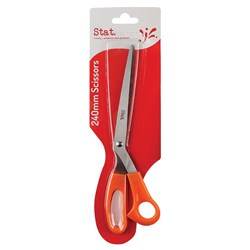 STAT SCISSORS ORANGE GRIP Orange 240mm