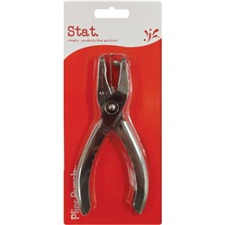 STAT HOLE PUNCH 1 Hole Plier Black 8 sheets