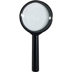 STAT MAGNIFYING GLASS 75mm Black