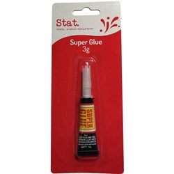 STAT SUPER GLUE Clear