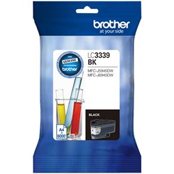 BROTHER INK CARTRIDGE LC-3339XLBK High Yield Black