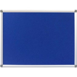 RAPIDLINE PINBOARD 1200mm W x 1200mm H x 15mm T Blue