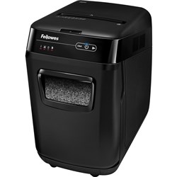 FELLOWES® SHREDDER 200M AutoMax AutoFeed Micro Cut Black