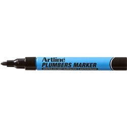 ARTLINE PLUMBERS PERMANENT Marker Black