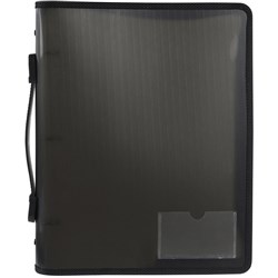 MARBIG ZIPPER BINDER A4 Zipper 3O 25mm Smoke