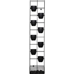 RAPIDLINE BLOOM VERTICAL GARDEN 1935H x 390W x 210mmD Black