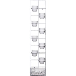 RAPIDLINE BLOOM VERTICAL GARDEN 1935H x 390W x 210mmD White