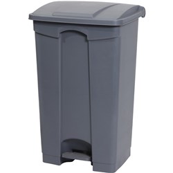 Compass Plastic Pedal Bin 68L Grey