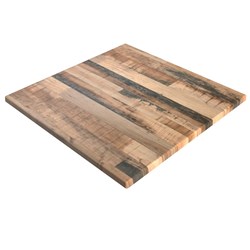 Square Table Top Only For Indoor or Outdoor Use Size 800Wx800Dmm Rustic Kansas