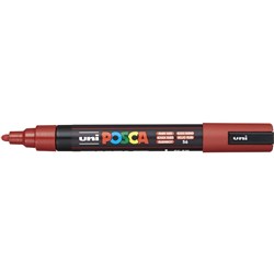 UNI Posca Poster Marker PC-5M 2.5mm Medium Ruby Red