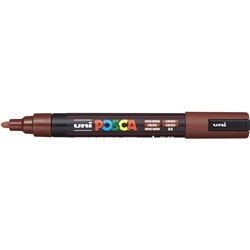 UNI Posca Poster Marker PC-5M 2.5mm Medium Cacao Brown