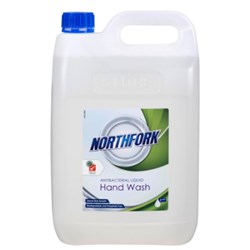 Northfork GECA Liquid Hand Wash Antibacterial Cucumber and Melon Frangance 5 Litres