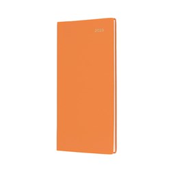 Collins Belmont Colours Diary B6/7 Slimline Week to View (Po Orange