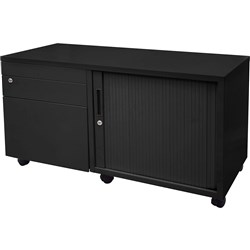 Rapidline Caddy Right Hand Tambour Door 615Hx1050Wx500mmD Black