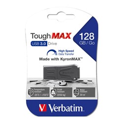 Verbatim ToughMax USB Drive 3.2 Gen 1 128GB Black