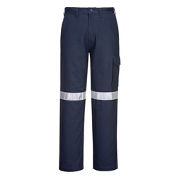 Portwest Cargo Pants With Tape Size 28 Regular Navy