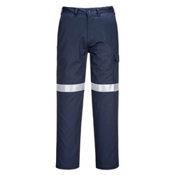 Portwest Bizflame FR Cargo Pants With Tape Size 42 Regular Navy