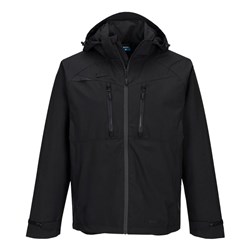 Portwest DX4 Rain Jacket Small Black