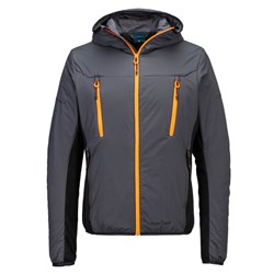 Portwest EV4 Insulated Hybrid Jacket Small Metal Grey