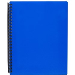 MARBIG REFILLABLE DISPLAY BOOK A4 40Pocket Blue