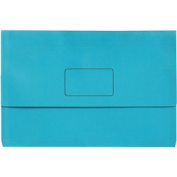 MARBIG SLIMPICK WALLET BRIGHT Foolscap Light Blue Pk10 (4004317)