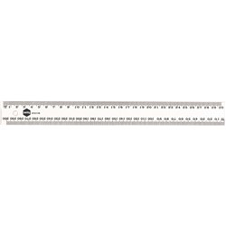 MARBIG CLEAR PLASTIC RULERS 400mm