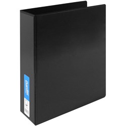 BINDER A4 2D 65MM INSERT BLACK