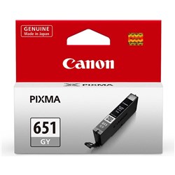 CANON INK CARTRIDGE CLI-651GY Grey