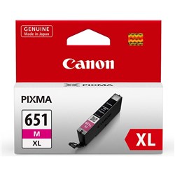 CANON INKJET CARTRIDGE CLI651XL Magenta