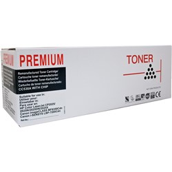 HP CC530A TONER CARTRIDGE Black PREMIUM COMPATIBLE