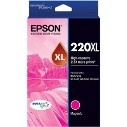 EPSON INK CARTRIDGE 220XL High Yield Magenta