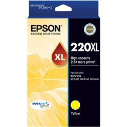 EPSON INK CARTRIDGE 220XL High Yield Yellow