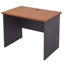 RAPID WORKER DESK 900MM x 600MM x 730MM (H) CHERRY/IRON CDK96
