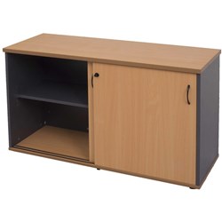 RAPID CREDENZA 1200x730x450 BEECH / IRONSTONE
