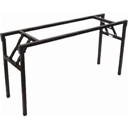 FOLDING TABLE FRAME BLACK 1400MM