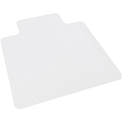 FURNX CHAIR MAT HEAVY DUTY 1350x1140mm DIMPLED FOR CARPET