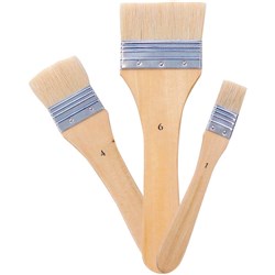 JASART SERIES 713 BRUSH Hog Bristle Size 2 Flat Head