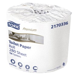 TORK PREMIUM TOILET ROLL 2 PLY 280S CTN48