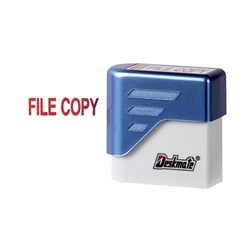 DESKMATE STAMP FILE COPY RED KE-F08 (RED)