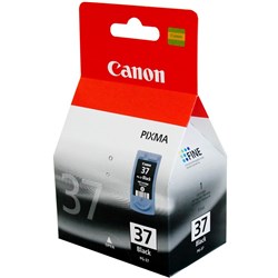 CANON PG-37 FINE BLACK INK CARTRIDG
