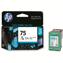 HP #75 INK CARTRIDGE COLOUR 170PGS