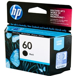 HP BLACK #60 CARTRIDGE