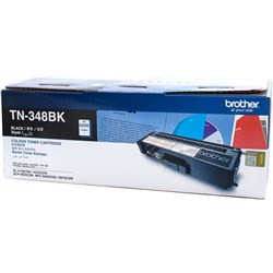 BROTHER TN348BK TONER CART Black 6000Pg