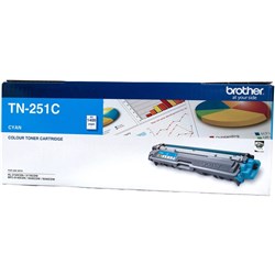 BROTHER TN-251 TONER CART Cyan Up to 1.4k Pages TN251